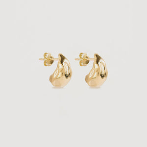 WILD HEART SMALL EARRINGS - GOLD - BY CHARLOTTE